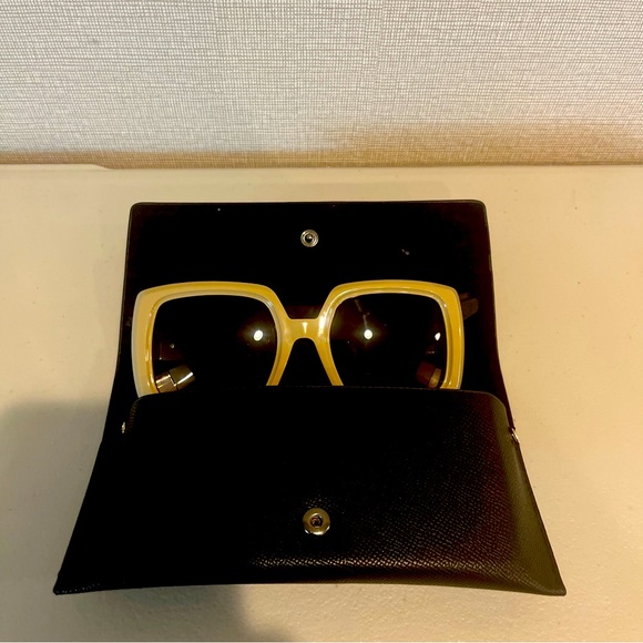 Furla Accessories - Furla SFU709 0700 Sunglasses Women's Shiny Beige Gradient 54mm